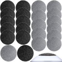 20 Pieces Regular Coarse Replacement Pads for Portable Electric Foot Grinder Foot File Refills Vacuum Adsorption Electric Callus Remover Hard Skin Gri
