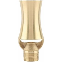 Brass Ice Tower Pond Waterfall Cedar Water Fountain Spray Nozzle Head Adjustable Cedar Shape Basin Flow Sprinkler