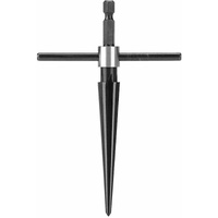 Hand Reamer, Bridge Pin Hole T-Shaped Tapered Hexagonal Handle Drilling Tool