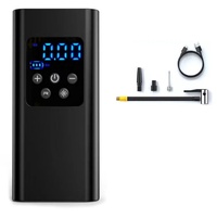 Bicycle pump - Electric bicycle pump - Bicycle pumps - 150 PSI electric air pump - 6000 mAh - Battery compressor - Mini portable air pump for bicycles