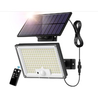 172 LED Solar Light Outdoor with Motion Sensor, IP65 Waterproof, 3 Modes for Garden and Driveway