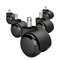 5-Pack Silent Office Chair Wheels, 11 mm