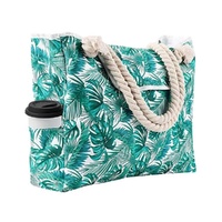 Large Beach Picnic Bag, Green