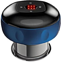 12-Speed Electric Cupping Therapy Machine with 12 Modes and 12 Cupping Cups, Blue