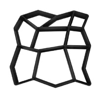 36 Paving Molds for Garden Tiles and Stones, 36x36x3.6cm