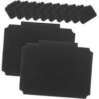 12 pieces - Labels - basket labels with clip - removable storage rack labels - chalkboard label - label holders - clip-on labels - shelf labels - PVC 