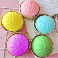 3pcs Dumpling Squeeze Stress Balls, Sensory Toys, Party Favors Handballs
