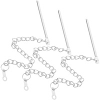 3pcs Reliable Steel Fixing Accessories for Garden Patio Parasols Compatibility for Support