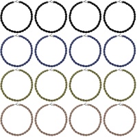 16pcs Boot Straps with Metal Hooks, Military Elastic Trouser Blousers Boot Bands Army Leg Strap Blousing Garters Accessories Part for Men Women Outdoo