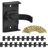 DEBUNS Furniture Foot Fixing Clamp, 20 Pcs 28mm to 32mm Screwable Plinth Clamp with 40 Screws for Kitchen Kick Plate