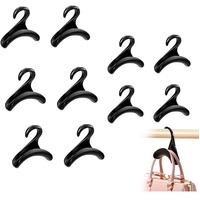 Clothes hanger - Wardrobe - Handbag organizer - Hook rack organizer for handbags and backpacks - 10 pieces