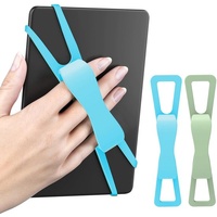 2-Pack Hand Rests for E-Readers & Tablets - Non-Slip & Comfortable to Hold - Suitable for 4.7-8 Inch Screens - Blue + Green