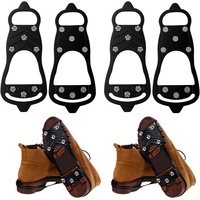 Snow boots with non-slip soles - Set of 2 - Safe walking on icy and snowy roads - Suitable for size M (40-45) - Non-slip studs - Suitable for winter w