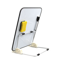 Magnetic whiteboard - 21x30cm - including stand - 2 markers + eraser