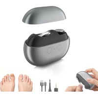 Nail Clipper - Simple Nail Clipper - Electric Nail Clipper for Seniors - Electric Toenail Clipper for Thick Nails - Nail Care Tool with LED Lights - D