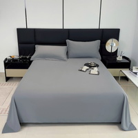 Waterproof Bed Flat Sheet ,Best Season Cotton Sheet-Long Staple Cotton Sheets Set, Soft Cotton Bed Sheets,Reusable Washable Mattress Protector Sheet, 