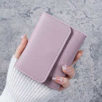 Women's Wallet - Small Women's Wallet - Card Holder - Mini Wallet - Flap Wallet - Faux Leather - Compact Size - Coin Compartment - Gift for Women - St
