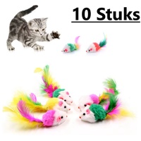 10x Plush Toy Mouse | Cat Toys | Toy Mice | Play Mouse