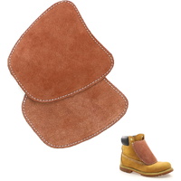 XLLHXF Leather Boot Covers for Welding - Heat Resistant Welding Boot Lace Covers, Portable Welder Shoe Cover Work Boot protector for Welding Spats Wel