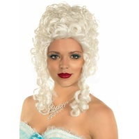 Heaven Costumes Deluxe White Marie Antoinette Womens Costume Wig