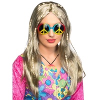 Heaven Costumes Love Child Womens Blonde Hippie Costume Wig