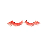 Heaven Costumes Winged Red False Eyelashes with Tinsel