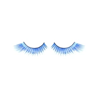 Heaven Costumes Winged Blue False Eyelashes with Tinsel