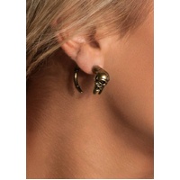 Heaven Costumes Skull & Tail Fake Plug Earring
