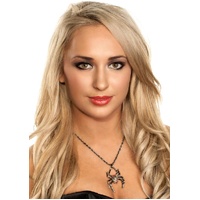 Heaven Costumes Gun Metal Red Back Spider Necklace