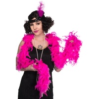 Heaven Costumes Hot Pink Feather Boa Costume Accessory