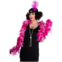 Heaven Costumes Two Tone Pink Feather Boa Costume Accessory