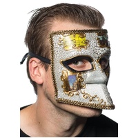 Heaven Costumes Medieval Gold Masquerade Mask Men