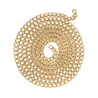 Heaven Costumes Long Gold Open End Single Strand Costume Chain
