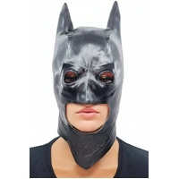 Heaven Costumes Bat Hero Womens Black Latex Mask