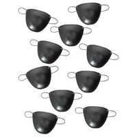 Heaven Costumes Black Eye Pirate Patch 10 Pack Party Favours