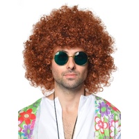 Heaven Costumes 1970s Mega Ginger Afro Mens Costume Wig