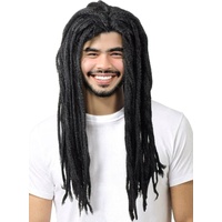 Heaven Costumes Long Black Rasta Dreadlocks Costume Wig