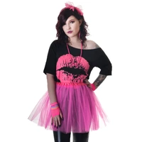 Heaven Costumes Hot Pink 80s Costume Tutu