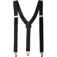Heaven Costumes Adjustable Stretchy Black Costume Suspenders