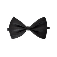 Heaven Costumes Classic Black Satin Adjustable Costume Bow Tie