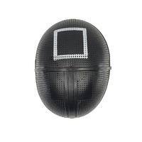 Heaven Costumes Squid Play Square Guard Costume Mask
