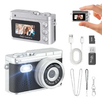 Mini Keychain Camera,Y2k Retro Keychain Digital Camera for Teens&Women,1080P Small Pocket Camcorder,Portable Video Recorder for Travel&Concert&Vlog&Gi