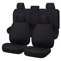 My Car Seat Covers Toyota HiLux 2015-On Dual Cab Black