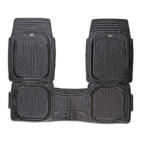 My Car Trailblazer 3-Piece Rubber Car Mats Black