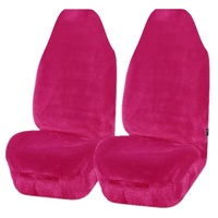 My Car Universal Finesse Faux Fur Seat Covers Black