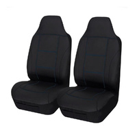 My Car Universal Lavish Front Seat Covers 60/25 Black/Blue