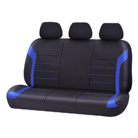 My Car Ultra Light Neoprene Rear Seat Covers 06/08H Black/Blue