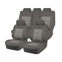 My Car Seat Covers Mitsubishi Outlander 5 Seater Grey Premium