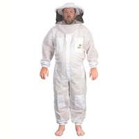 Beekeeping Full Suit 3 Layer Mesh Ultra Cool Ventilated Round Head Size M