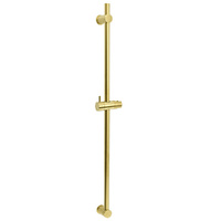 KYLINS 850mm Brushed Gold Brass Sliding Rail Handheld Shower Holder